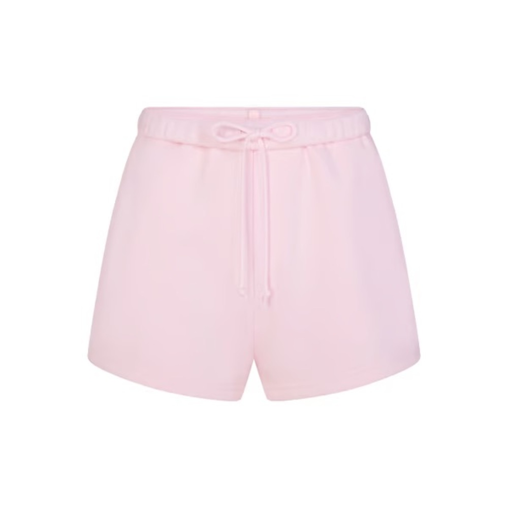 Skims Cotton Fleece Classic Short cherry blossom pink - NWOT